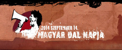 Magyar Dal Napja 2014.&nbsp;szeptember&nbsp;14‑�n